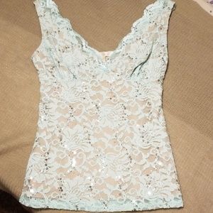 "NWT" Lace tank top